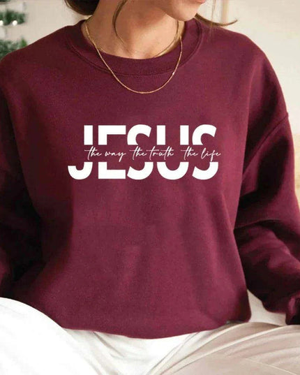 Faithful Journey Christian Hoodie - Stylish Jesus Sweatshirt for Women