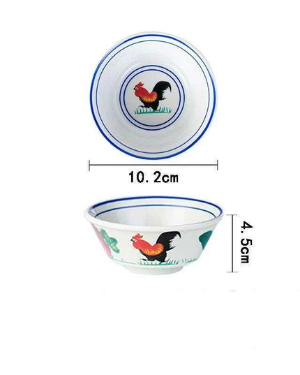 Set of 10 Luxurious Unbreakable Porcelain Noodle Bowls: Elevate Your Dining Experience