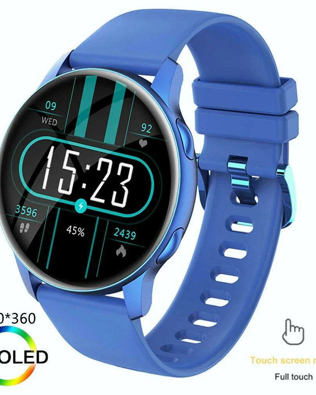 Stylish Women's Fitness Smartwatch with Multi-Function Features and Health Monitoring