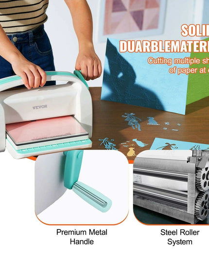 CraftMaster 6/9in Manual Die Cutting & Embossing Kit for Ultimate DIY Creations