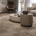Elegant Nordic Round Coffee Table - Chic and Practical for Small Living Areas