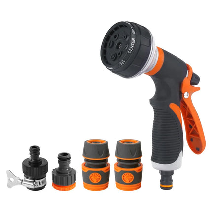 8-Mode High Pressure Garden Hose Nozzle