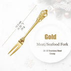 Meat Fork-Gold