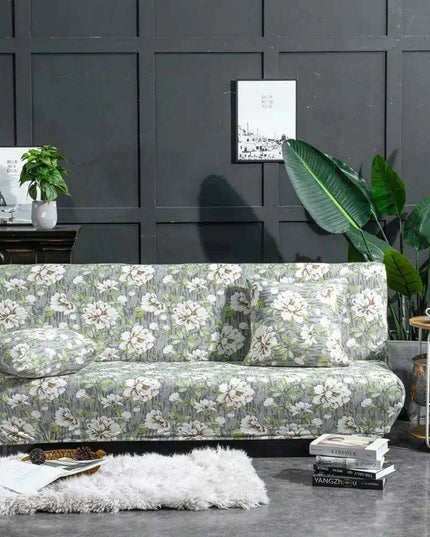 Svetanya Stylish Geometric Stretch Sofa Slipcover for Armrest-Free Chairs