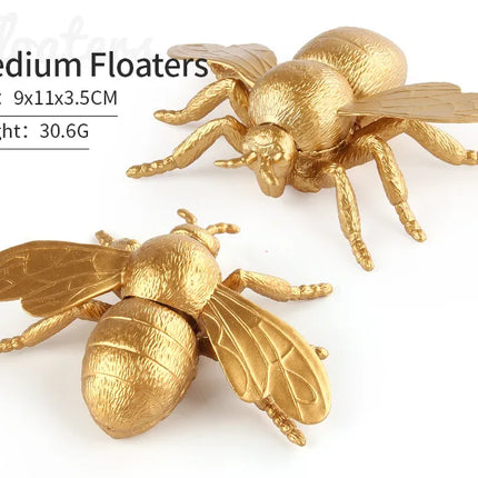 Realistic Mini Insect Figures — Simulated Beetle, Cricket & Bee Educational Models