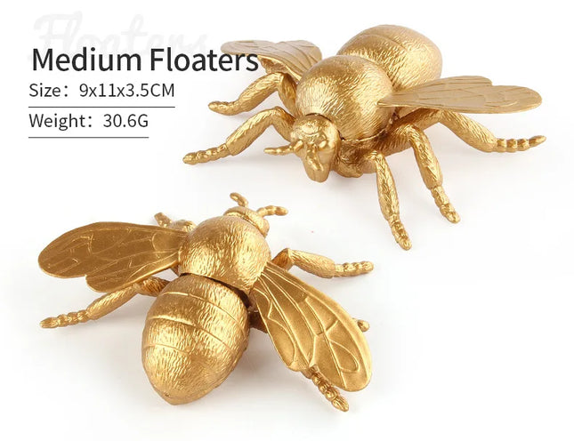 Realistic Mini Insect Figures — Simulated Beetle, Cricket & Bee Educational Models