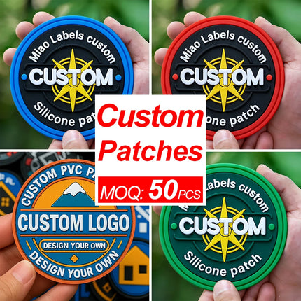 Custom Iron-on PVC Rubber Label Badges Chenille Patches for Clothing And Hats - Hot Sale Wholesale Available custom-iron-on-pvc-rubber-label-badges-chenille-patches-for-clothing-and-hats-hot-sale-wholesale-available