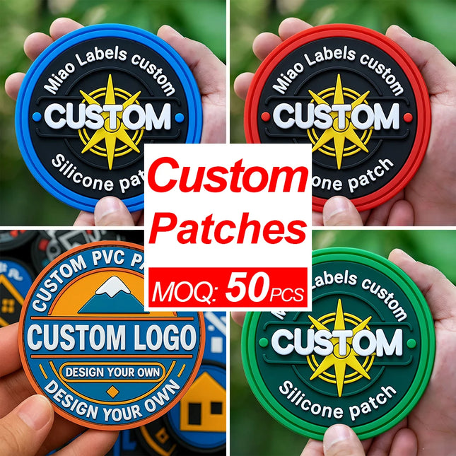 Custom Iron-on PVC Rubber Label Badges Chenille Patches for Clothing And Hats - Hot Sale Wholesale Available custom-iron-on-pvc-rubber-label-badges-chenille-patches-for-clothing-and-hats-hot-sale-wholesale-available