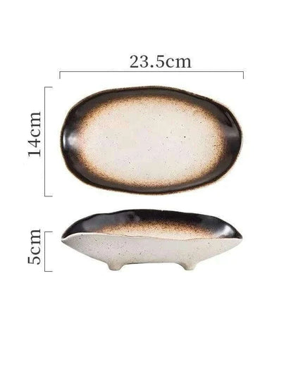 Chic High-Legged Ceramic Serving Bowl for Contemporary Dining Style