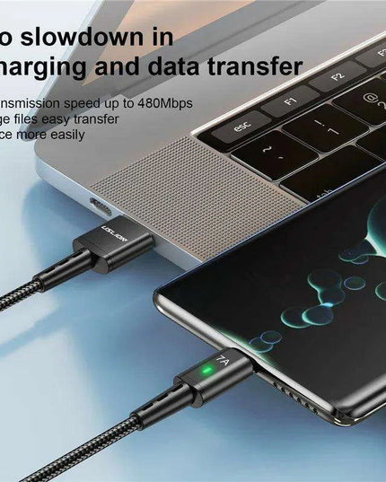 Ultra-Fast USB C Charging and Data Transfer Cable for MacBook, Xiaomi, Samsung, Huawei - Reliable Performance and Compatibility