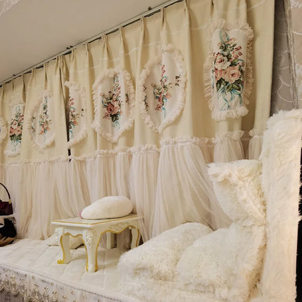 ByFamilyCurtain Korean American Blackout Curtains for Kids' Rooms