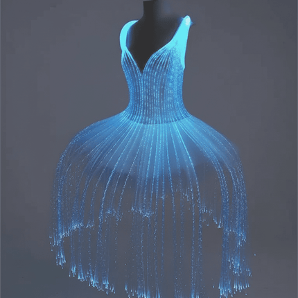 Remote-Controlled Color-Changing LED Ballet Skirt - Customizable Dancewear for Stunning Performances