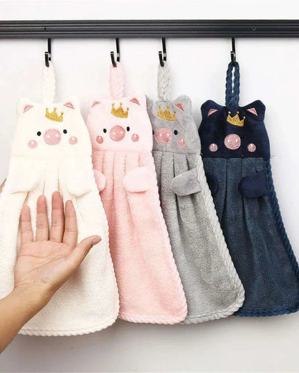 Cute Critter Hand Towel Set - Fun and Functional Kids' Hygiene Solution