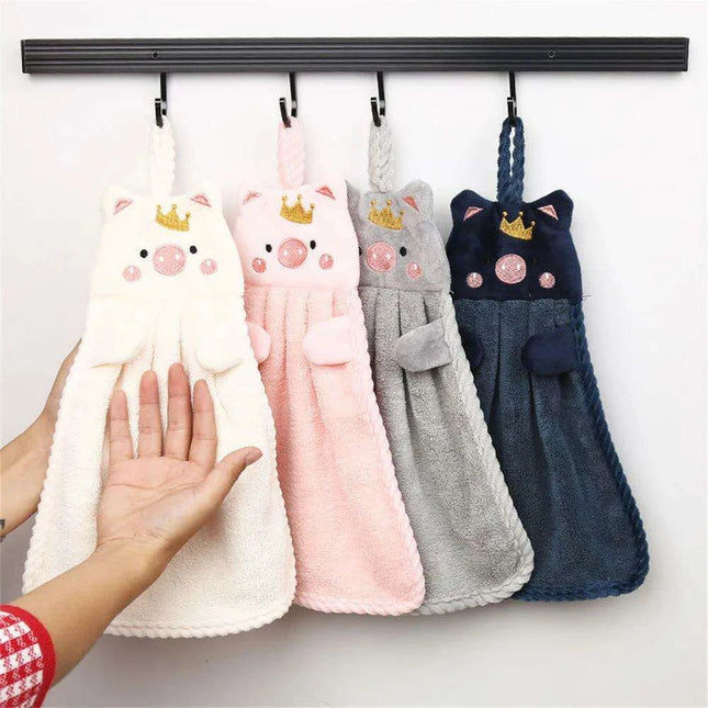 Cute Critter Hand Towel Set - Fun and Functional Kids' Hygiene Solution