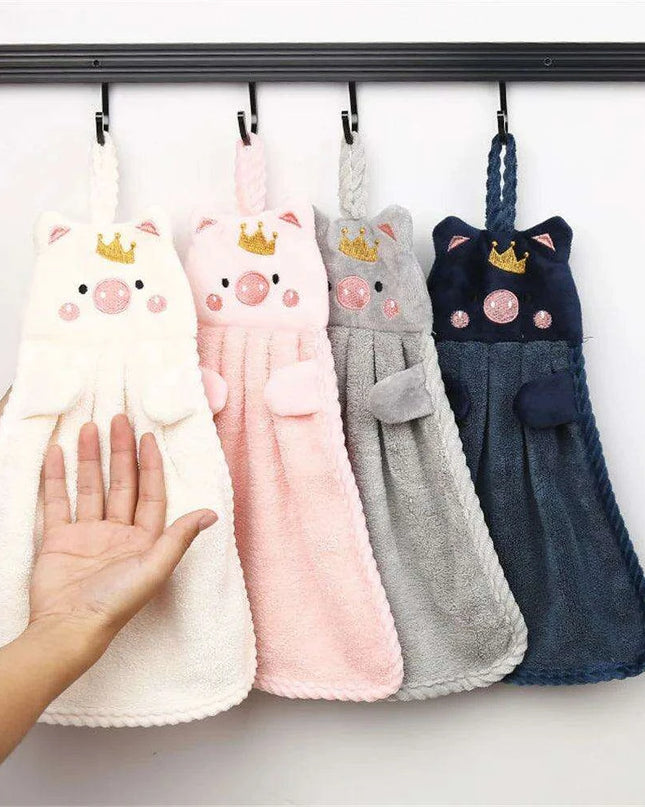 Cute Critter Hand Towel Set - Fun and Functional Kids' Hygiene Solution