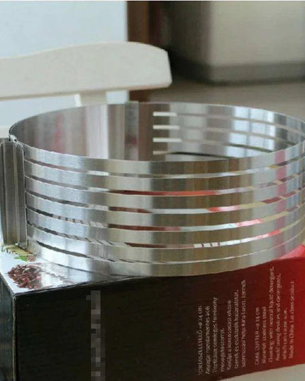 Versatile Stainless Steel Cake Slicing Set for Perfect Layered Creations