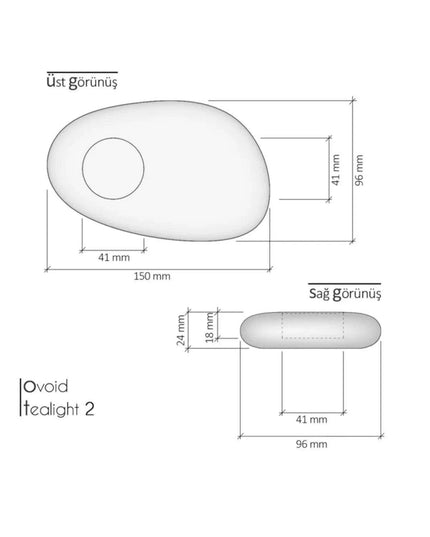 Modern Gray Concrete Candle Holder Trio - Chic Accent for Home Serenity and Gifting