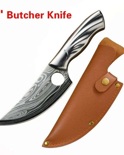 Serbian Artisan Steel Chef Knife Set with Comfortable Wooden Handles - Unmatched Quality Blades