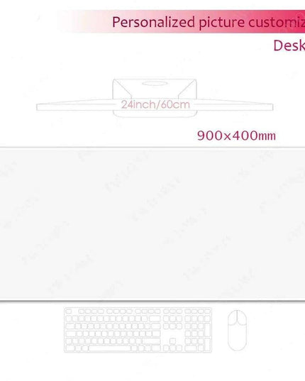 Customizable Gaming & Office Mouse Pad