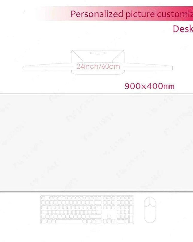 Customizable Gaming & Office Mouse Pad