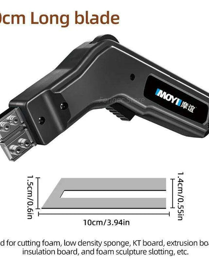 Adjustable Temperature Electric Fabric and Foam Cutter with Universal Plug Compatibility