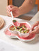 Strawberry Delight Dining Ensemble: Bowl, Spoon, and Plate Set