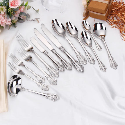 Gold Vintage Stainless Steel Cutlery, Individual Pieces | Très Elite