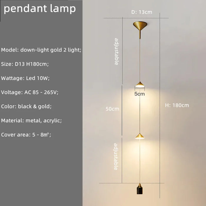 Regal Nordic Minimalist LED Bedside Floor Lamp