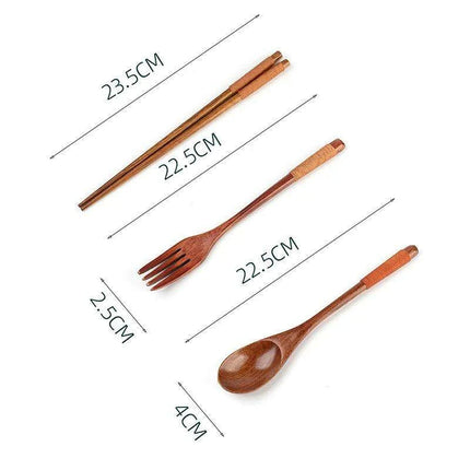 Sleek Wooden Utensils Set for Effortless Gourmet Cooking