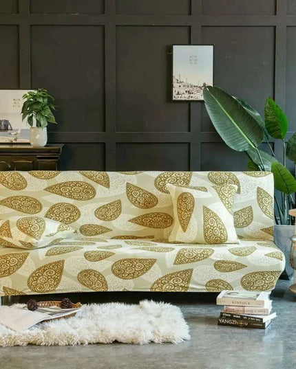 Svetanya Stylish Geometric Stretch Sofa Slipcover for Armrest-Free Chairs