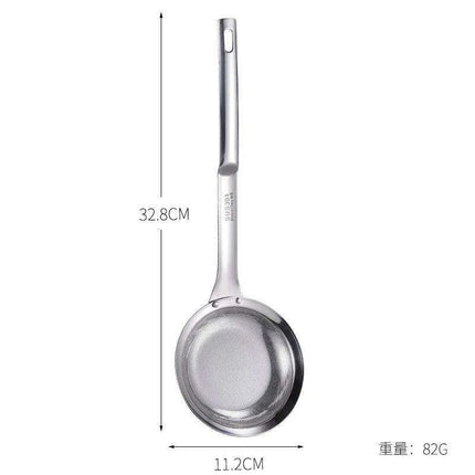 Japanese Culinary Stainless Steel Skimmer Strainer - Essential Kitchen Essential