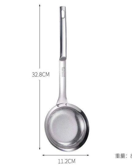 Japanese Culinary Stainless Steel Skimmer Strainer - Essential Kitchen Essential