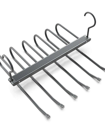 Revolutionize Your Closet Organization with the 6 In 1 Trouser Hangers