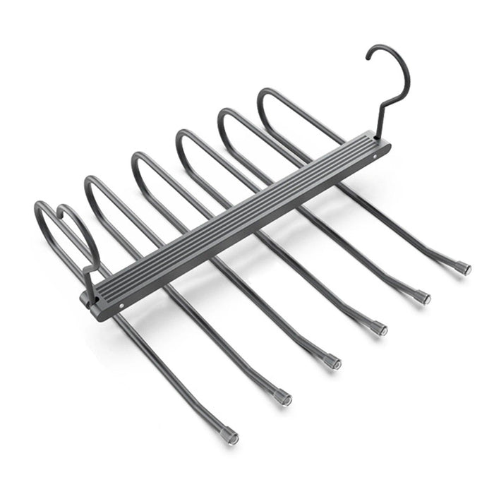 Revolutionize Your Closet Organization with the 6 In 1 Trouser Hangers