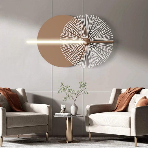 Vibrant Metal LED Wall Sconce Light for Stylish Spaces