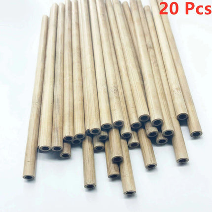 Sustainable Bamboo Drinking Straws - Stylish, Safe, and Eco-Friendly for a Greener Tomorrow