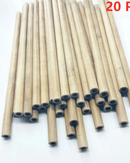 Sustainable Bamboo Drinking Straws - Stylish, Safe, and Eco-Friendly for a Greener Tomorrow