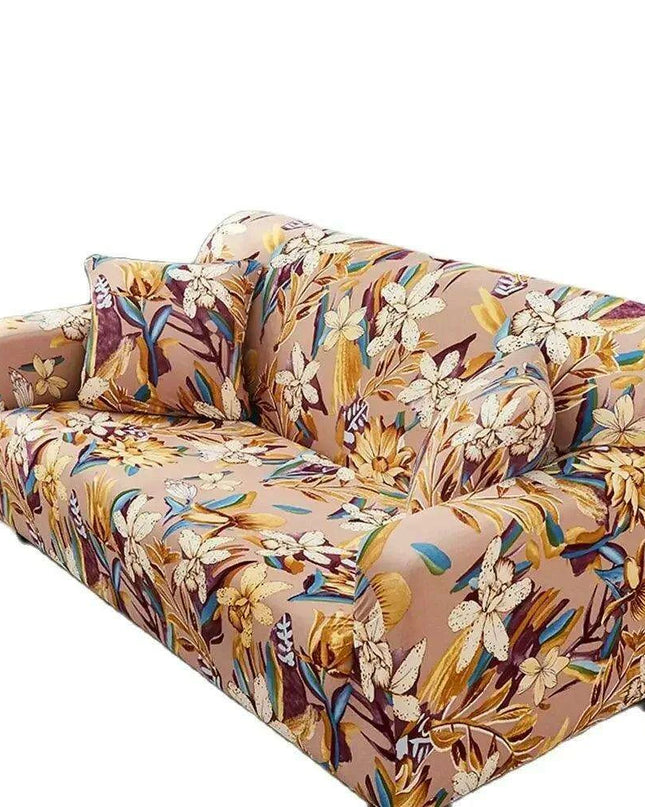 Svetanya Chic L-Shape Sofa Cover - Stylish Fabric Protector for Elegant Living Spaces