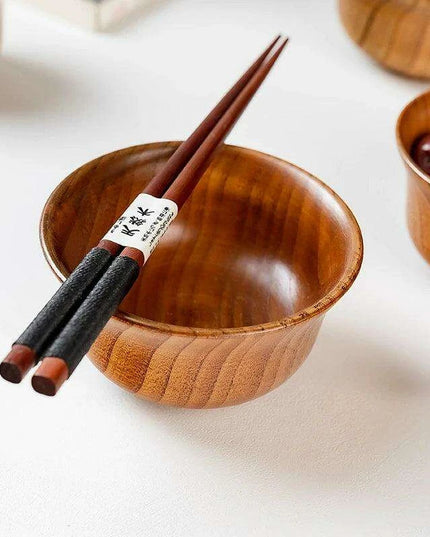 Elegant Japanese Wooden Bowls: Elevate Your Dining Experience with Nature's Beauty