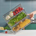 Refrigerator Drawer Organizer - Freshness and Organization for Your Food