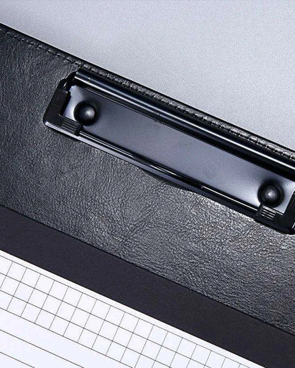 Sleek A4 Leather Business Portfolio Organizer for Professionals