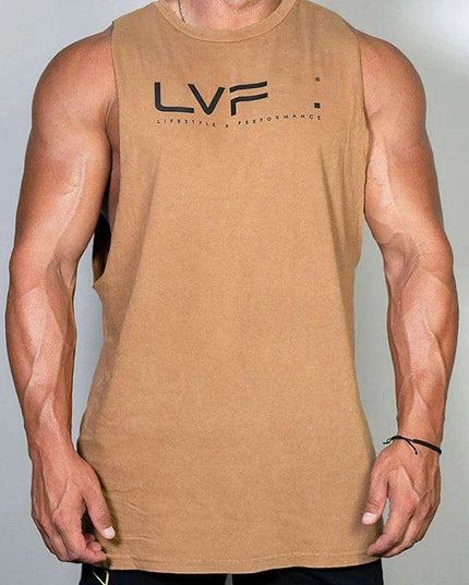 Men's Active Summer Sleeveless Training Tank - Quick-Dry Gym Vest for Bodybuilding and Fitness