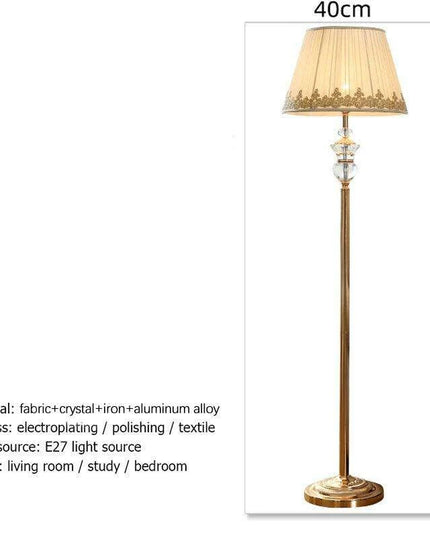 Elegant Crystal LED Floor Light - Modern Design for Chic Interiors