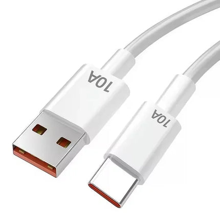 120W USB-A to USB-C Fast Charging Cable — 10A, 0.3m to 2m