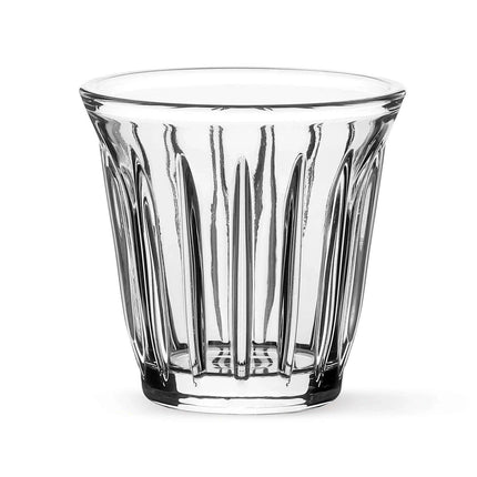 Luxury Borosilicate Glass Coffee Cup Set with Elegant Vacuum-Plated Finish