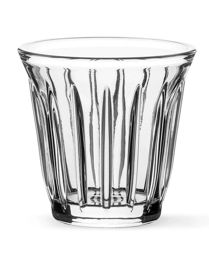 Luxury Borosilicate Glass Coffee Cup Set with Elegant Vacuum-Plated Finish