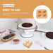 Charming Rustic Wooden Egg Organizer for Kitchen and Fridge Storage