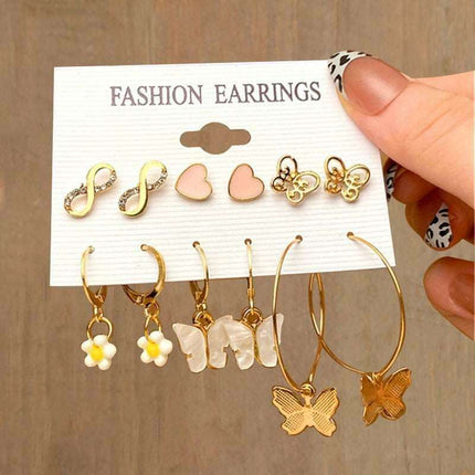 Playful Creatures Earring Set - A Fun Twist for Your Style
