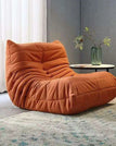 Orange velvet cloth / One Seat
