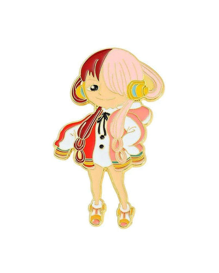 Anime Lover's One Piece Character Enamel Pins Collection - Stylish Jewelry Set for Fans